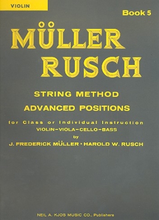 String Method vol.5 for violin, viola, cello, bass violin part