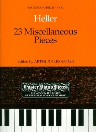 23 miscellaneous pieces for piano