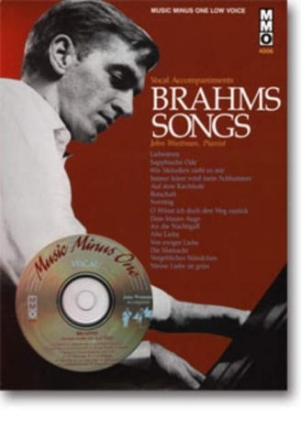 Music minus one low Voice Brahms Songs