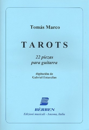 Tarots 22 piezas para guitarra