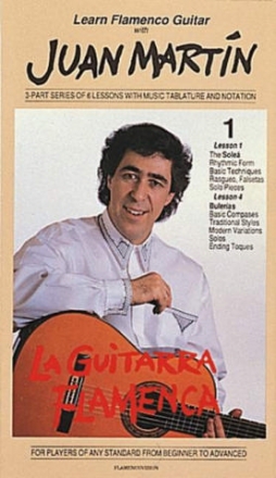 LA GUITARRA FLAMENCA VOL.1 - VIDEO LEARN FLAMENCO GUITAR WITH JUAN MARTIN