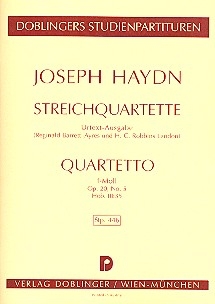 Streichquartett f-Moll op.20,5 Hob.III:35,  Studienpartitur 