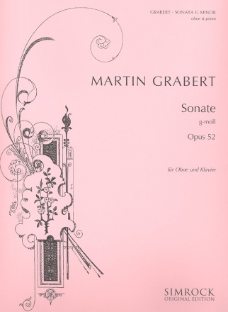 Sonate g-Moll op.52 fr Oboe und Klavier