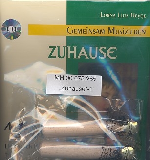 Gemeinsam muszieren Zuhause Familienpaket (Buch+CD+Rasseln)