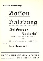 Saison in Salzburg Libretto (dt)