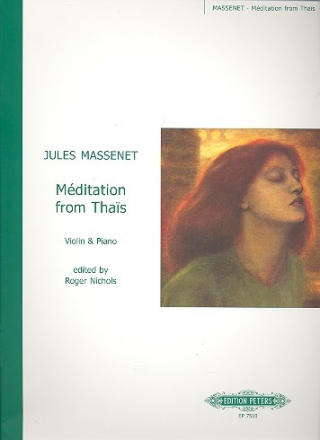 Meditation aus Thais fr Violine und Klavier