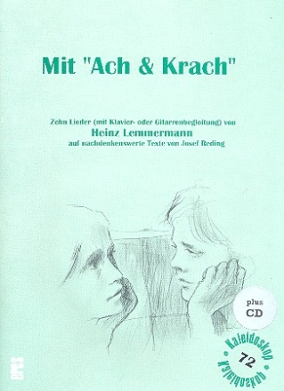 Mit Ach und Krach 10 Lieder fr Gesang und Klavier (+CD)
