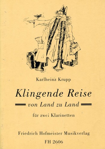 Klingende Reise von Land zu Land fr 2 Klarinetten Spielpartitur