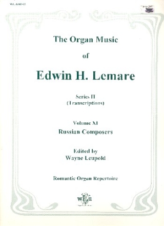 The organ music of Edwin H. Lemare Series 2 (transcr.) vol.11 russian composers