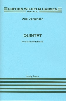 Quintet for horn, 2 trumpets, trombone and tuba study score