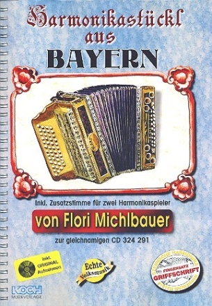 Harmonikastckl aus Bayern (+CD) fr Handharmonika (mit 2. Stimme)