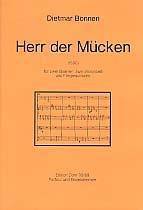 Herr der Mcken fr 2 Gitarren, 2 Violoncelli und Fliegenpatsche Stimmen