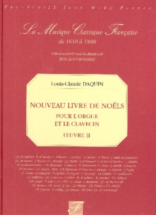 Nouveau livre de noels pour l'orgue et le clavecin Faksimile