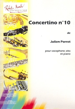 Concertino Nr.10 fr Altsaxophon und Klavier