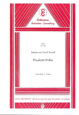 Pizzicati-Polka fr Salonorchester