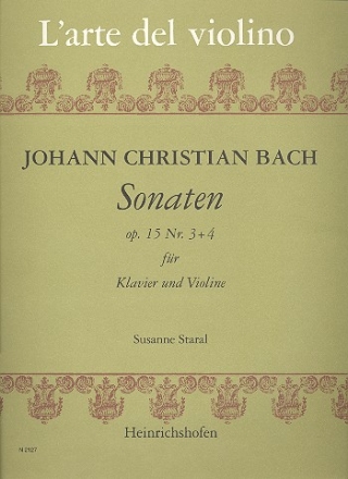 Sonaten op.15,3-4  fr Violine und Klavier