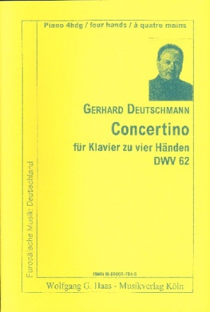 Concertino DWV62 fr Klavier zu 4 Hnden