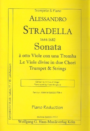 Sonata for trumpet and strings for trumpet and piano