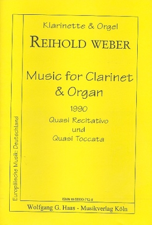 Music for clarinet and organ (1990)