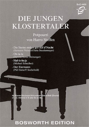 DIE JUNGEN KLOSTERTALER - POTPOURRI FUER KLAVIER UND MELODIEINSTRUMENT V E R G R I F F E N 4/2004 LO