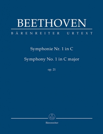 Sinfonie C-Dur Nr.1 op.21 fr Orchester Studienpartitur