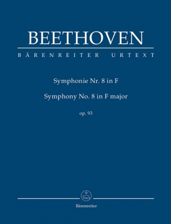 Sinfonie F-Dur Nr.8 op.93 fr Orchester Studienpartitur