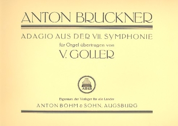 Adagio aus der Sinfonie Nr.7 fr Orgel
