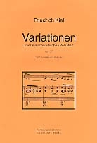 VARIATIONEN UEBER EIN SCHWEDISCHES VOLKSLIED OP.37 FUER VIOLINE UND KLAVIER