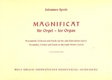 Magnificat fr Orgel Prambeln, Versetten und Finale auf die 8 Orgeltne