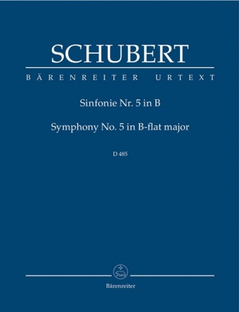 Sinfonie B-Dur Nr.5 D485 fr Orchester Studienpartitur