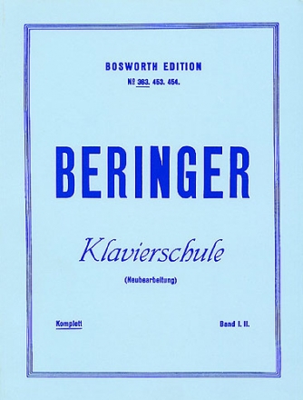 KLAVIERSCHULE - 2 BAENDE KOMPLETT IN EINEM BAND (DT/EN)
