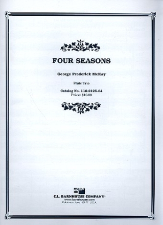 Four Seasons Suite for 3 flutes score and parts