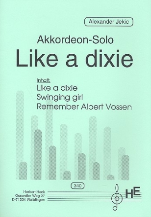 Like a Dixie fr Akkordeon
