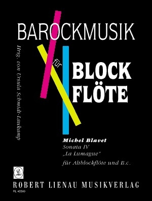 Sonate op.2,4 Fr Altblockflte und Bc La lumague