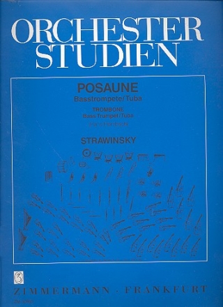 Orchesterstudien Posaune (Batrompete, Tuba)