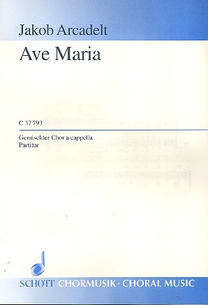 Ave Maria gratia plena fr gemischten Chor (SATB) Chorpartitur