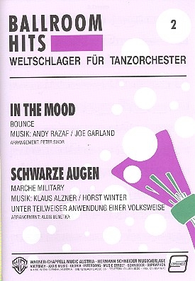 In the Mood  und  Schwarze Augen: fr Salonorchester Ballroom Hits 2
