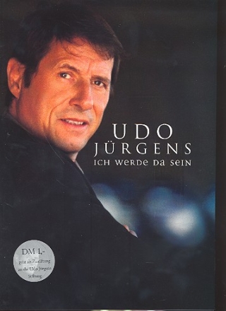 Udo Jrgens: Ich werde da sein Songbook Klavier/Gesang/Gitarre