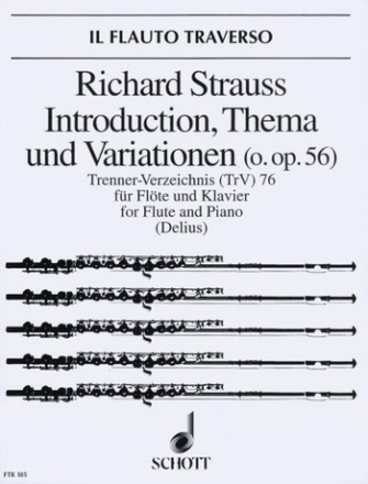 Introduction, Thema und Variationen o. Op. AV. 56 fr Flte und Klavier