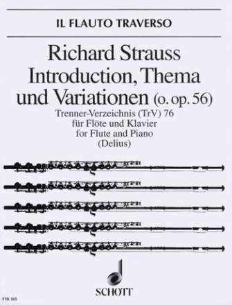 Introduction, Thema und Variationen o. Op. AV. 56 fr Flte und Klavier