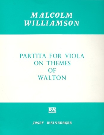 Partita on Themes of Walton for viola solo