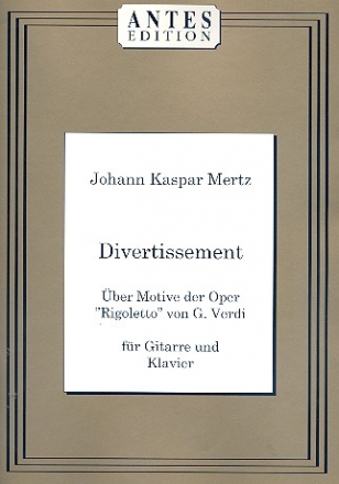 Divertissement ber Motive aus Rigoletto op.60 fr Gitarre und Klavier