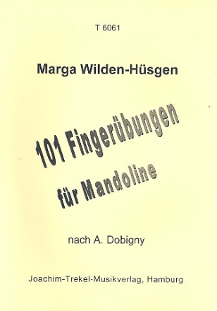 101 Fingerbungen nach A. Dobigny fr Mandoline