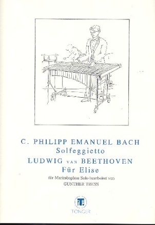 Solfeggiotto (C.P.E. Bach) und Fr Elise (Beethoven) fr Marimbaphon solo