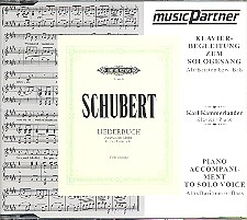 Liederbuch  fr tiefe Stimme und Klavier CD mit der Klavierbegleitung