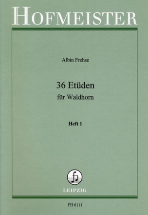 36 Etden Band 1 fr Waldhorn
