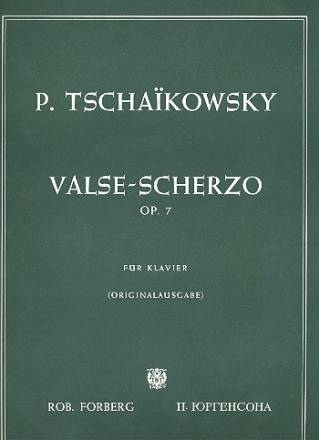 Valse-Scherzo op.7 fr Klavier