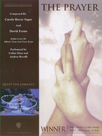 The Prayer fr 2 Singstimmen und Klavier Einzelausgabe