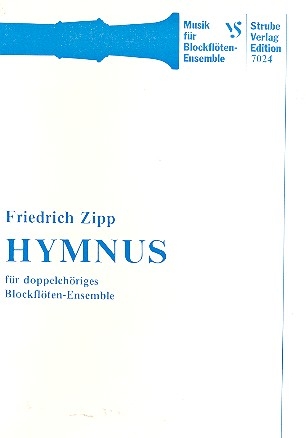 Hymnus fr doppelchriges Blockflten-Ensemble Partitur