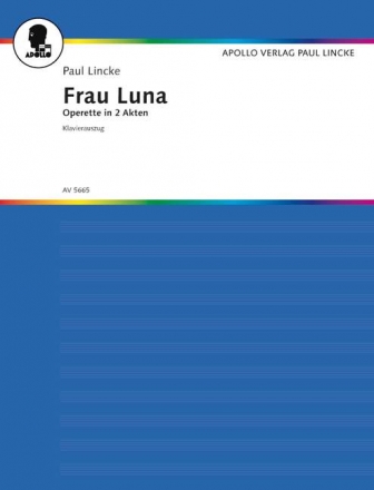 Frau Luna  Klavierauszug